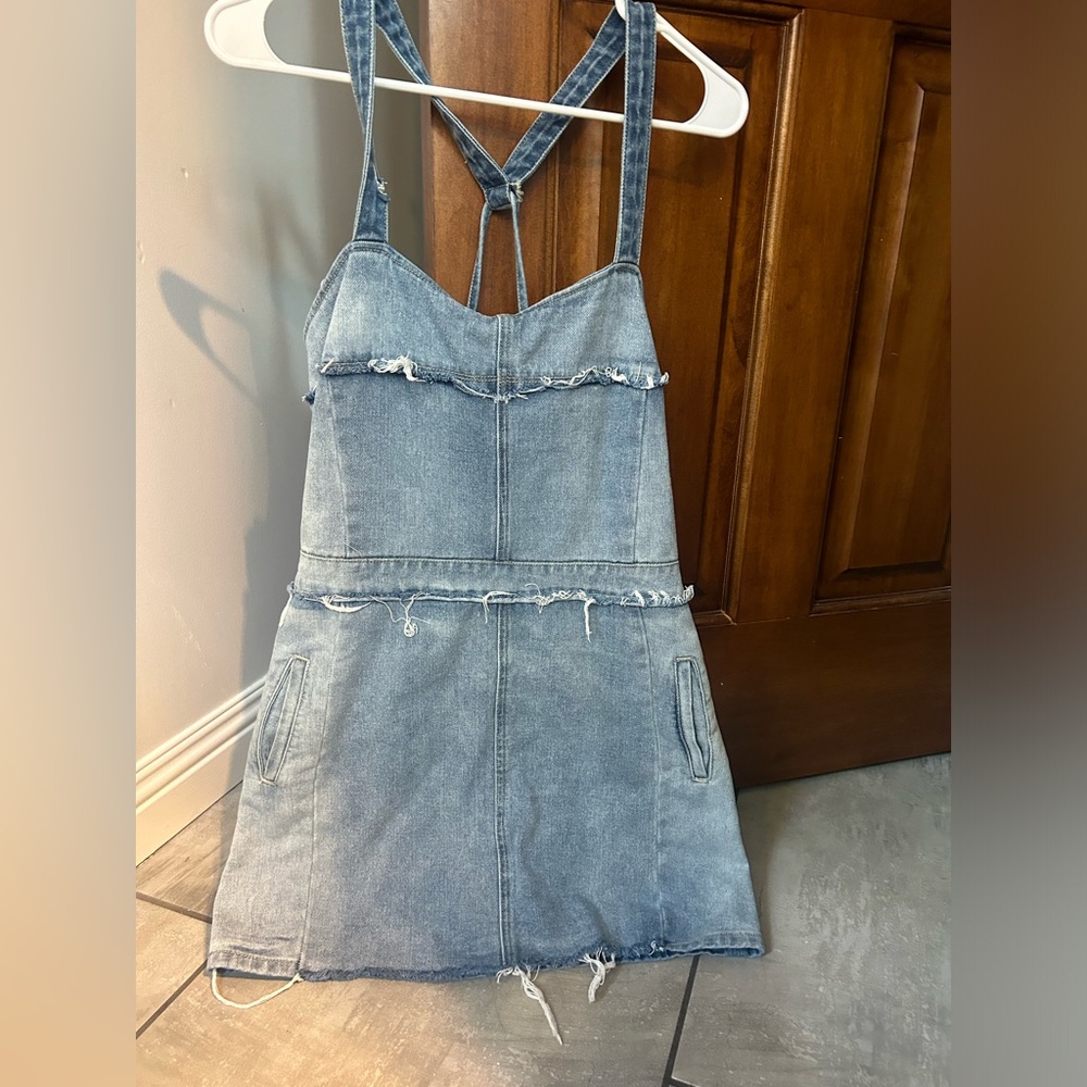 Free people denim dress